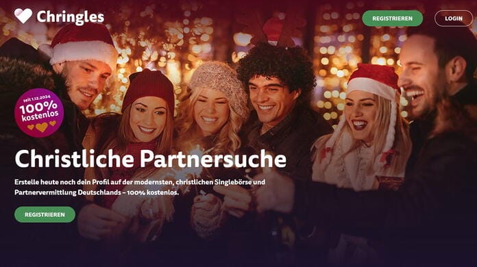 Chringles.de - Christliche Singles aus Deutschland suchen eine(n) PartnerIn - seit 01.12.2024 komplett kostenlos