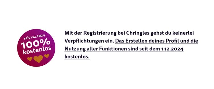 Ganz im Sinne der christlichen Nächstenliebe: seit 1.12.24 können Christen-Singles kostenlos auf Partnersuche gehen