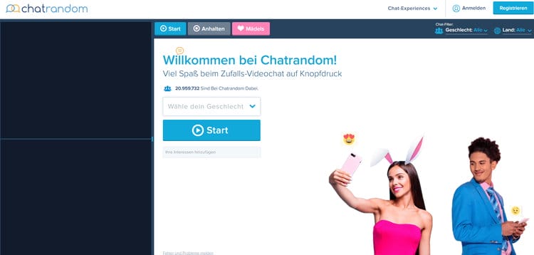 Chatrandom – Zufall, aber mit Klasse