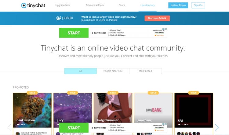 Tinychat – Klein, aber oho