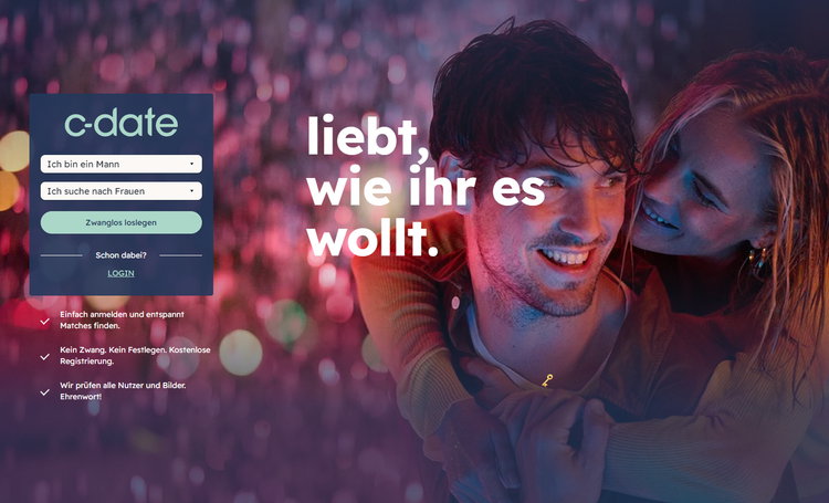 C-Date.de im ausführlichen Test - Casual Dating, Seitensprünge und Affären mit Niveau